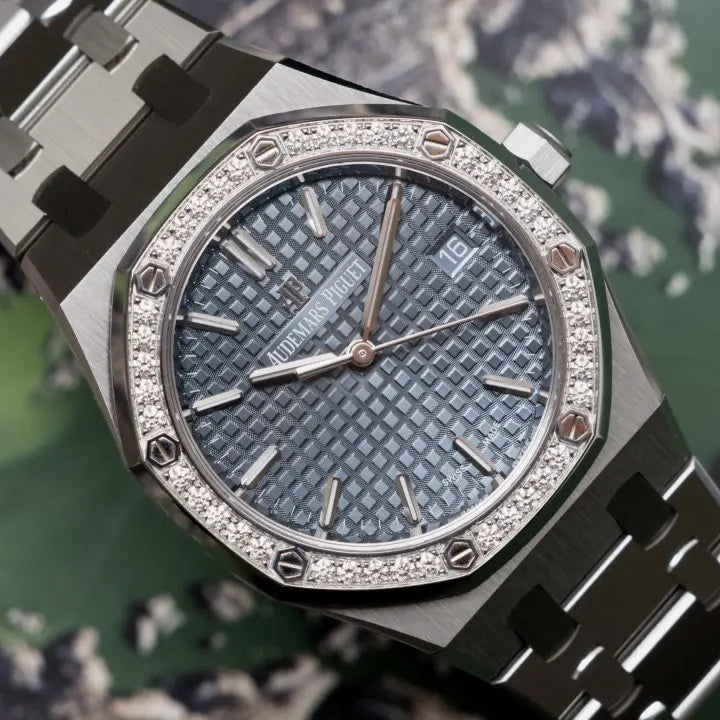 Classic AP Royal Oak Watch silver