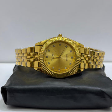 Men,s Golden Chain Watch