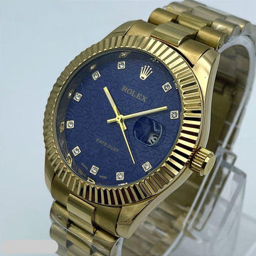 Men,s Golden Analogue Watch